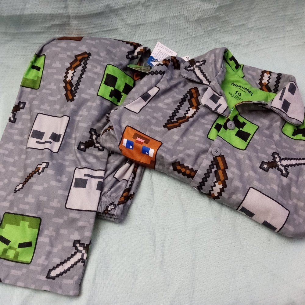 Mine Craft Pajama Sets